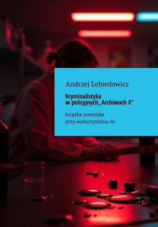 Kryminalistyka w policyjnych "Archiwach X" Andrzej Lebiedowicz - okladka książki