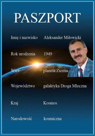 Paszport Aleksander Miłowicki - okladka książki