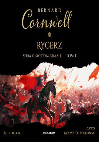 Rycerz Bernard Cornwell - okladka książki