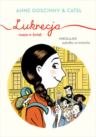 Lukrecja rusza w świat Anne Goscinny - okladka książki