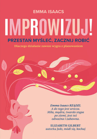 Improwizuj Emma Isaacs - okladka książki