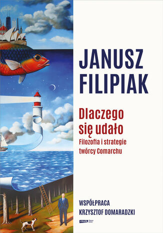 Dlaczego się udało. Filozofia i strategie twórcy Comarchu Krzysztof Domaradzki, Janusz Filipiak - okladka książki