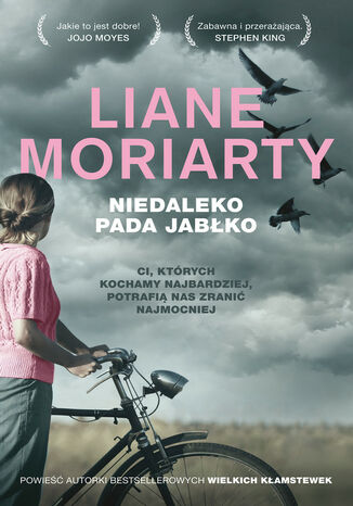 Niedaleko pada jabłko Liane Moriarty - okladka książki