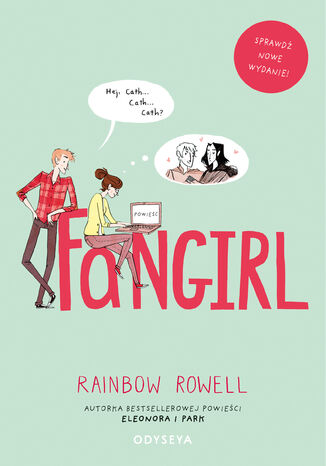 Fangirl Rainbow Rowell - okladka książki