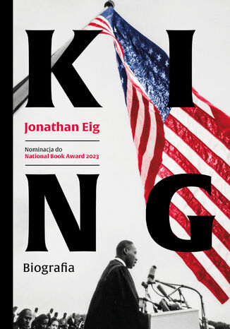 King. Biografia Jonathan Eig - okladka książki