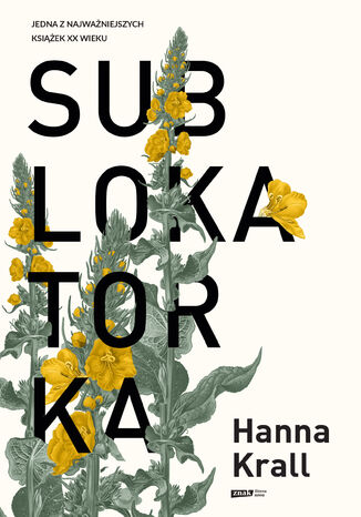 Sublokatorka Hanna Krall - okladka książki