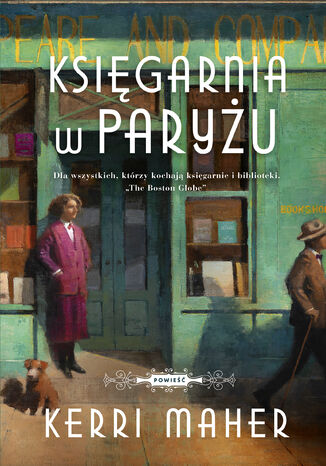 Księgarnia w Paryżu Kerri Maher - okladka książki