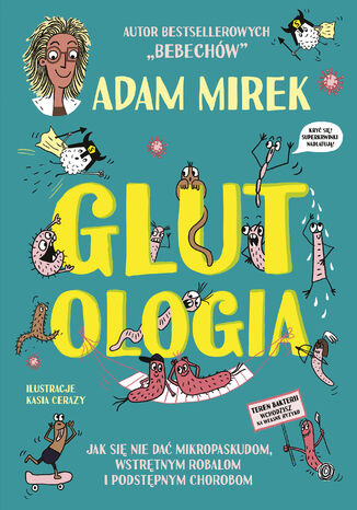 Glutologia Adam Mirek - okladka książki