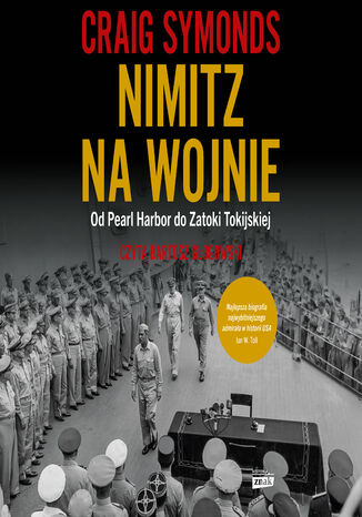 Nimitz na wojnie Craig Symonds - okladka książki