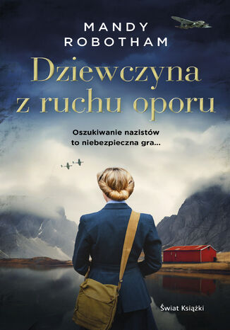 Dziewczyna z ruchu oporu Mandy Robotham - okladka książki