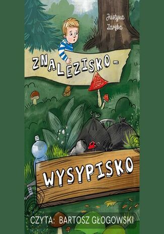 Znalezisko - wysypisko Justyna Zaręba - okladka książki