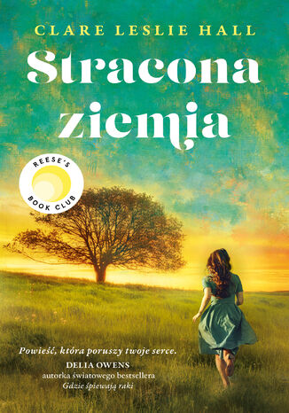 Stracona ziemia Clare Leslie Hall - okladka książki