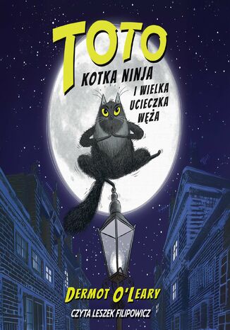 Toto. Kotka ninja i wielka ucieczka węża Dermot O Leary - okladka książki