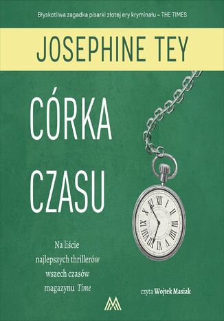 Córka czasu Josephine Tey - okladka książki