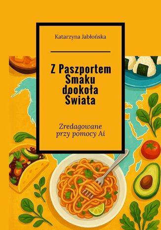 Z Paszportem Smaku dookoła Świata Katarzyna Jabłońska - okladka książki
