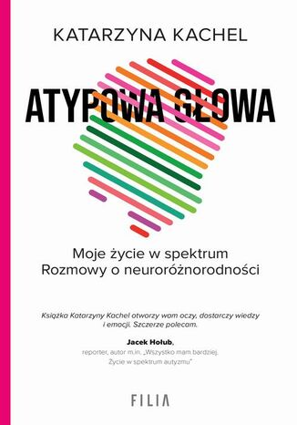 Atypowa głowa Katarzyna Kachel - okladka książki