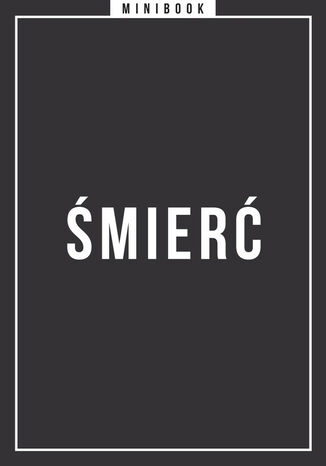 Śmierć. Minibook  - okladka książki