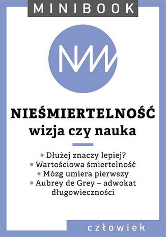 Nieśmiertelność. Minibook  - okladka książki