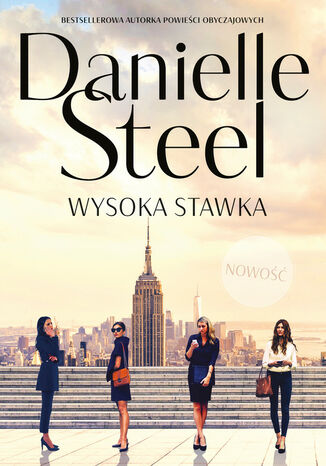 Wysoka stawka Danielle Steel - okladka książki