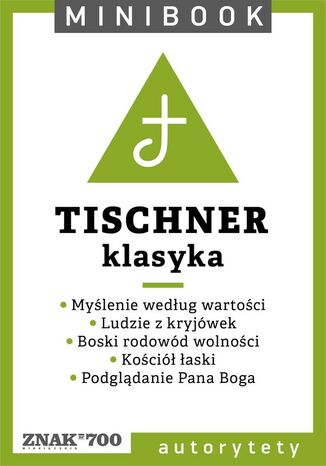 Tischner [klasyka]. Minibook Józef Tischner - okladka książki