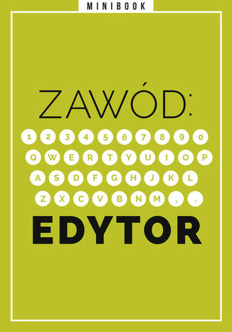 Zawód: Edytor. Minibook  - okladka książki