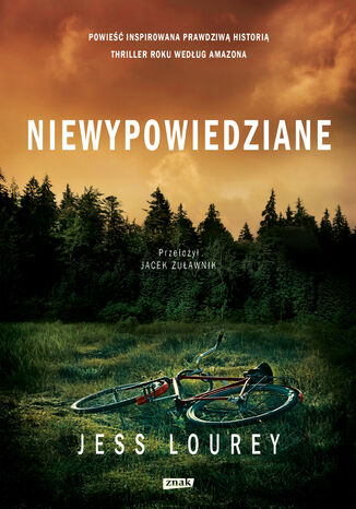 Niewypowiedziane Jess Lourey - okladka książki