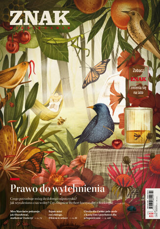 Miesięcznik ZNAK 830-831 (07-08/2024) - Prawo do wytchnienia Autor zbiorowy - okladka książki