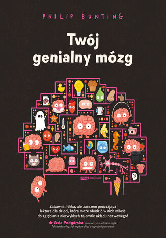 Twój genialny mózg Philip Bunting - okladka książki