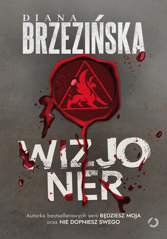 Wizjoner Diana Brzezińska - okladka książki