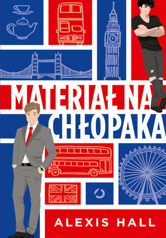 Materiał na chłopaka Hall Alexis - okladka książki
