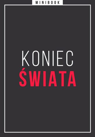 Koniec świata. Minibook  - okladka książki