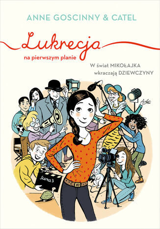 Lukrecja na pierwszym planie Anne Goscinny - okladka książki
