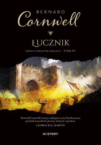 Łucznik Bernard Cornwell - okladka książki
