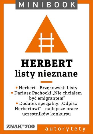 Herbert [listy nieznane]. Minibook  - okladka książki