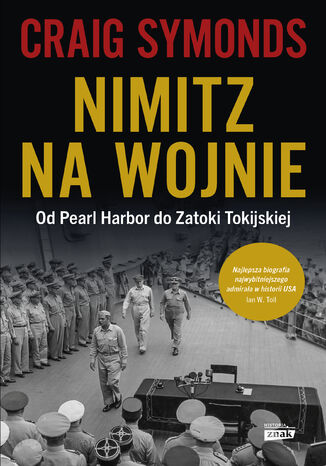 Nimitz na wojnie Craig Symonds - okladka książki