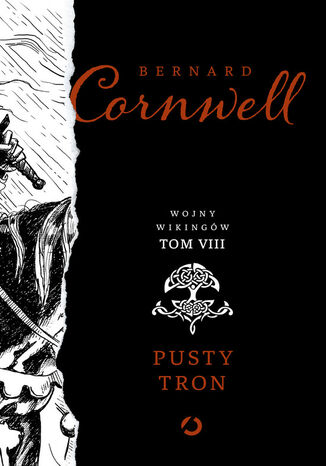 Pusty tron Bernard Cornwell - okladka książki