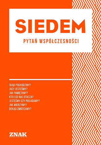 Siedem pytań współczesności (minibook)  - okladka książki