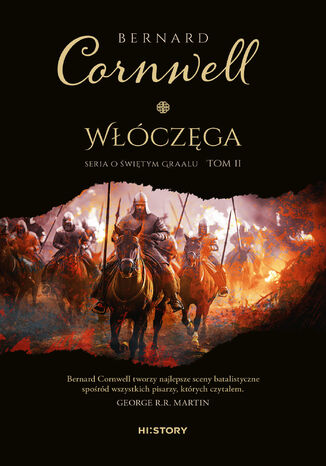 Włóczęga Bernard Cornwell - okladka książki