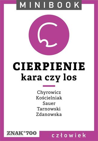 Cierpienie [kara czy los]. Minibook  - okladka książki