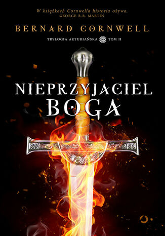 Nieprzyjaciel Boga Bernard Cornwell - okladka książki
