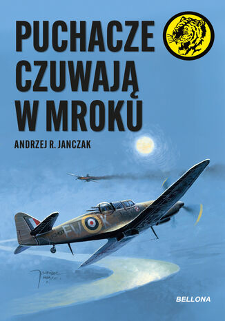 Puchacze czuwają w mroku Andrzej R. Janczak - okladka książki