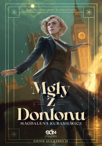 Mgły z Donlonu Magdalena Kubasiewicz - okladka książki