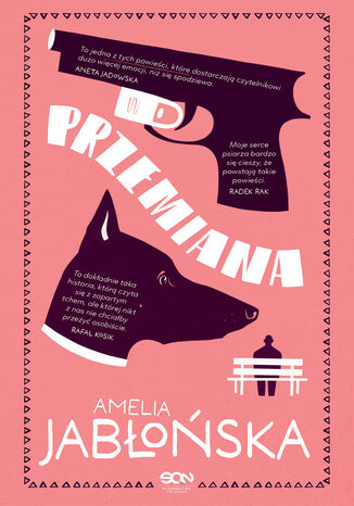 Przemiana Amelia Jabłońska - okladka książki