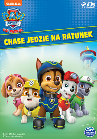 Psi Patrol: Chase jedzie na ratunek PAW Patrol - okladka książki