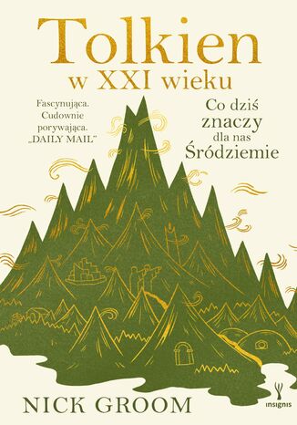 Tolkien w XXI wieku. Co dziś znaczy dla nas Śródziemie Nick Groom - okladka książki