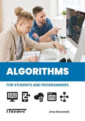 Algorithmims for student and programers Jerzy Kluczewski - okladka książki