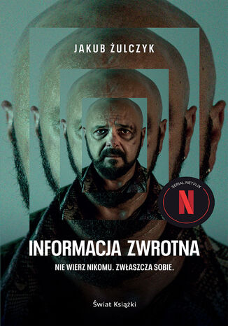 Informacja zwrotna Jakub Żulczyk - okladka książki