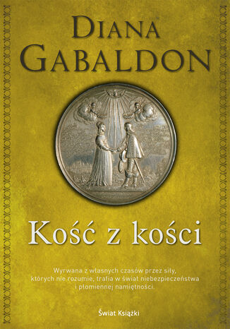 Kość z kości Diana Gabaldon - okladka książki
