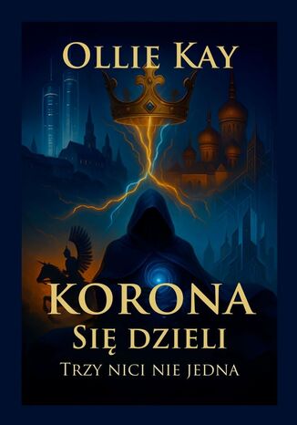Korona się dzieli Ollie Kay - okladka książki