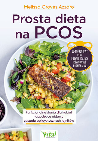 Prosta dieta na PCOS Melissa Groves - okladka książki
